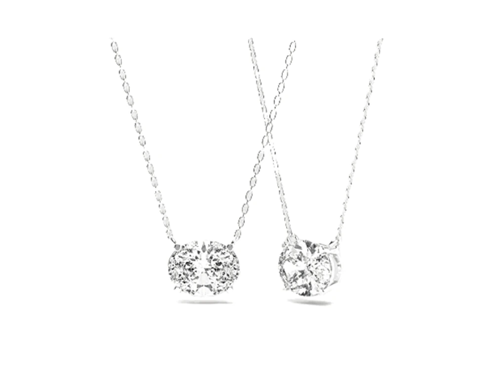 1ct Fancy-Shape Solitaire Pendant catalog reference image