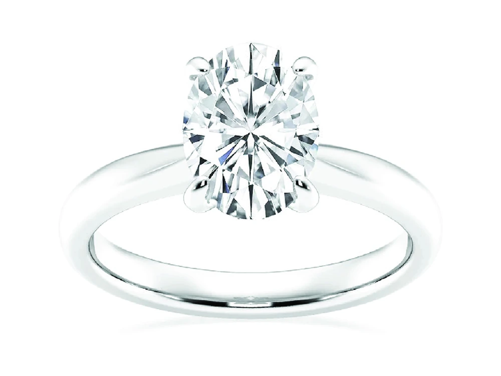 2ct Fancy-Shape Solitaire Ring catalog reference image