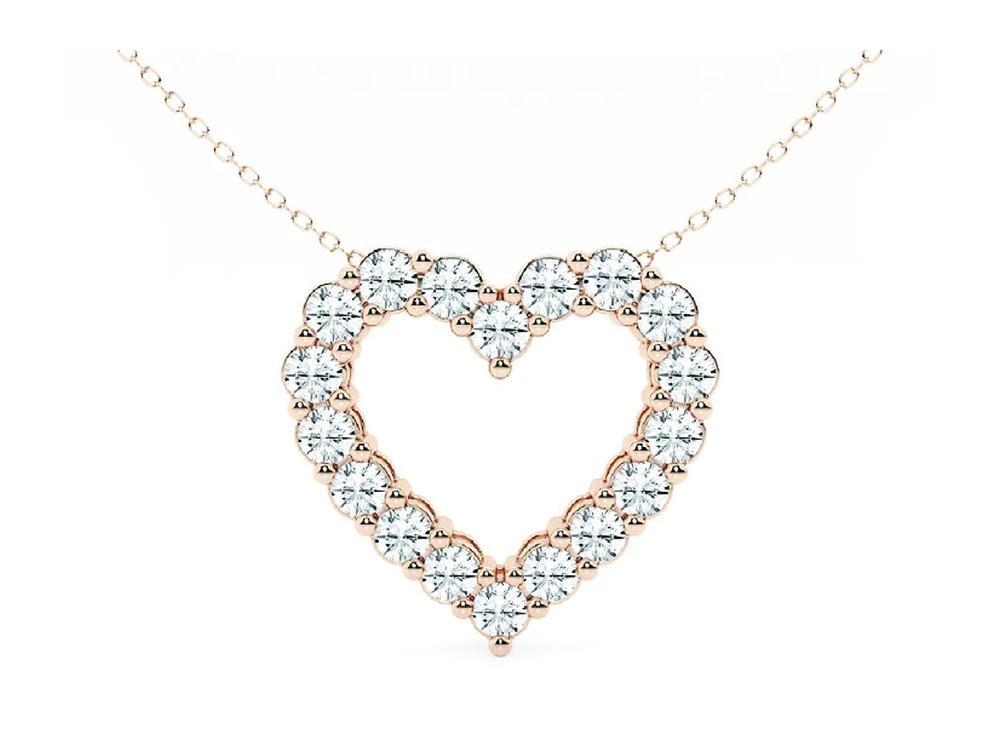 0.5ct Heart Pendant catalog reference image