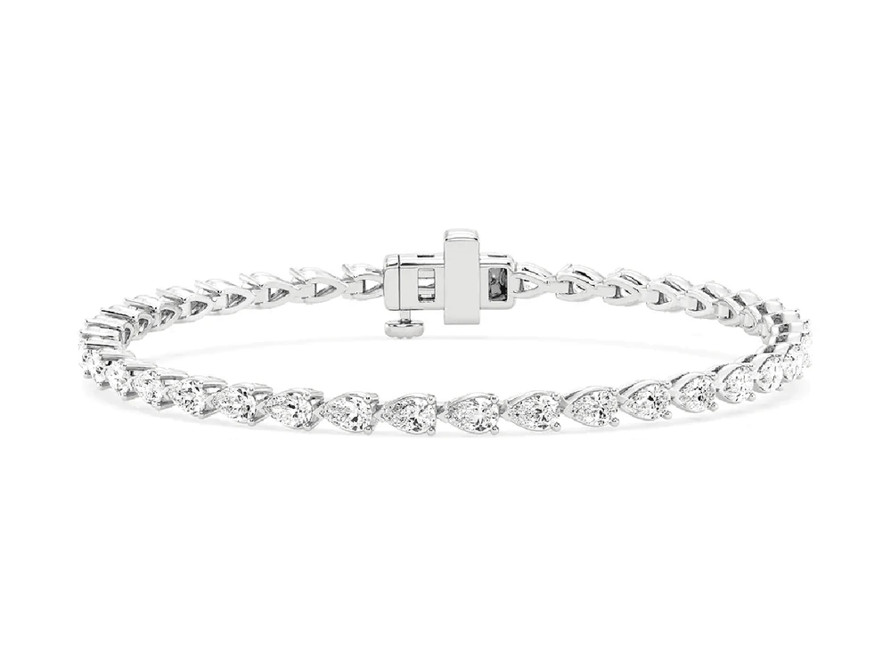 10ct Pear East-West Tennis Bracelet catalog reference image