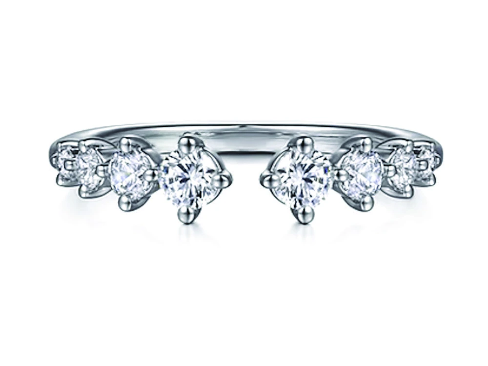 0.5ct Round Cluster Diamond Band catalog reference image