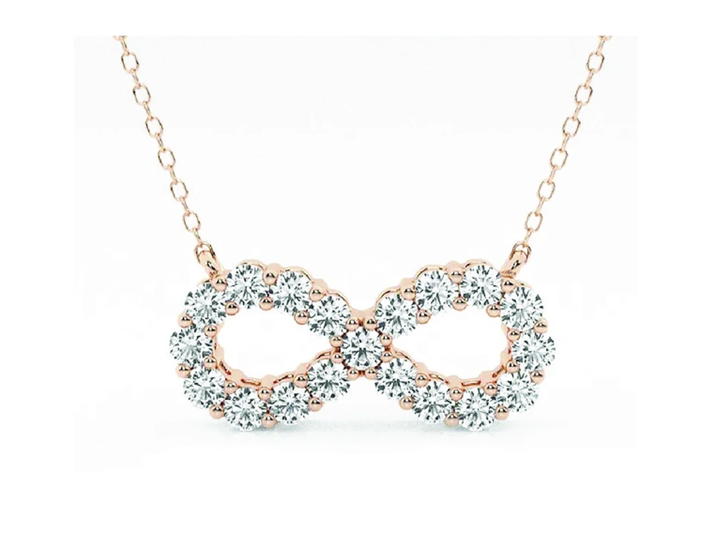 1ct Round Infinity Pendant catalog reference image