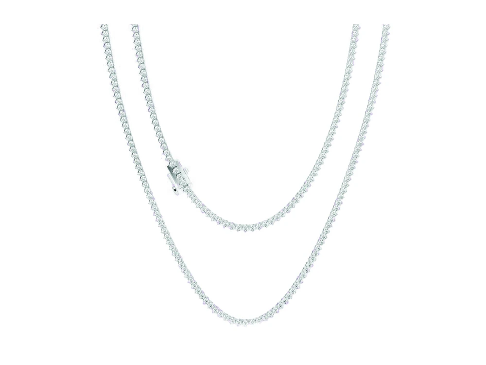 10ct Round Tennis Necklace catalog reference image