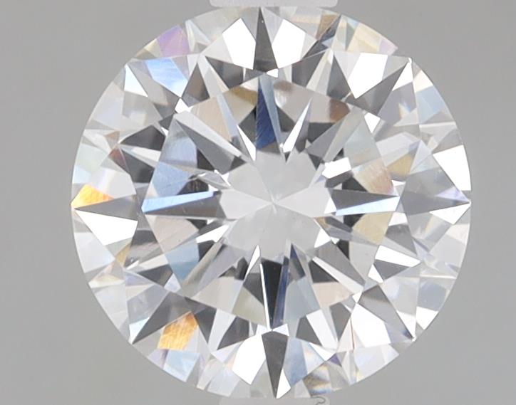 1ct round lab-grown diamond F color VVS2 clarity 6.53mm
