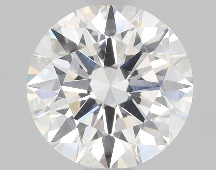 1ct round lab-grown diamond F color VVS2 clarity 6.39mm