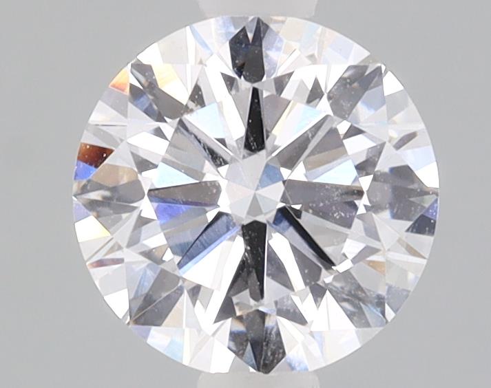 1ct round lab-grown diamond F color VVS2 clarity 6.49mm