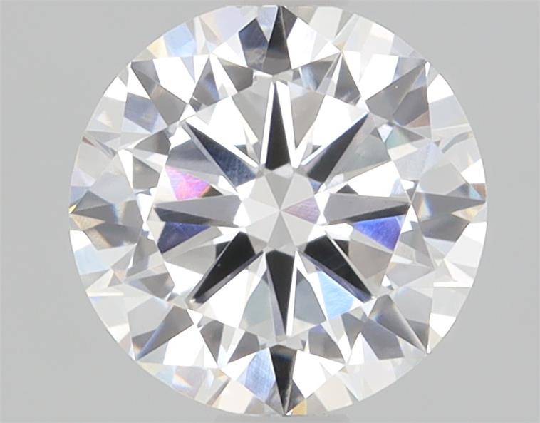 1ct round lab-grown diamond F color VVS2 clarity 6.50mm