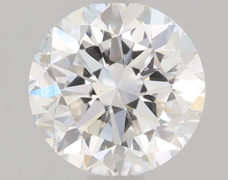 1.01ct round F/VS1 lab diamond, 6.28-6.27mm, excellent cut and clarity.
