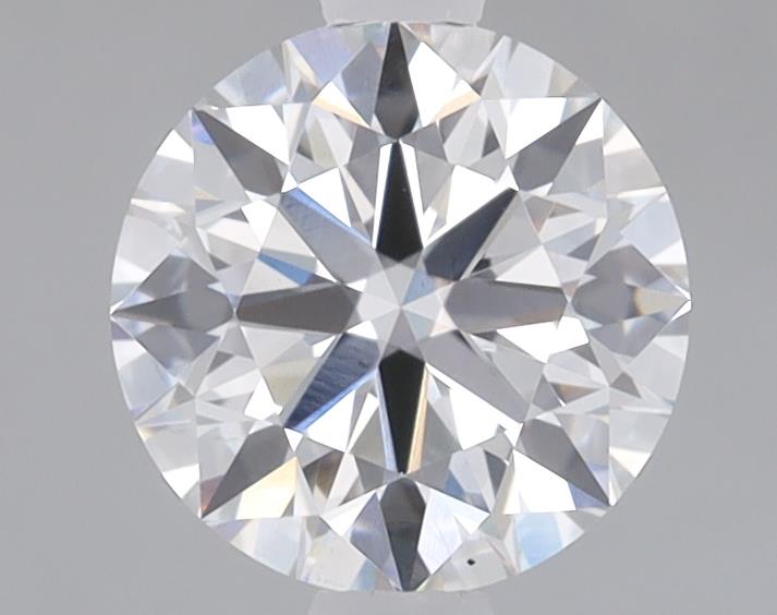 1.01ct round F/VS1 lab-grown diamond, ID cut, IGI certified.