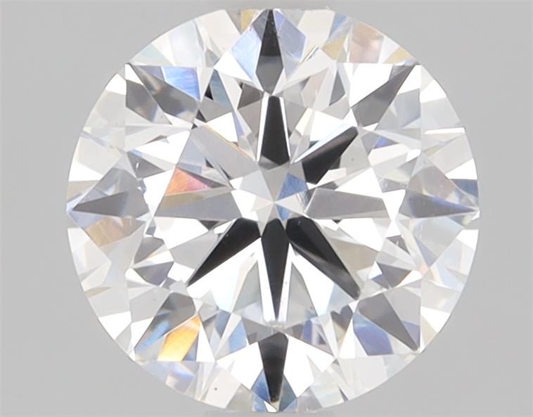 1.02ct round F/VS1 lab-grown diamond, 6.46-6.45mm, loose stone.