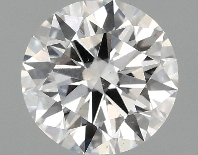 1.08ct round D/VS2 lab-grown diamond, 6.60mm, IGI certified.
