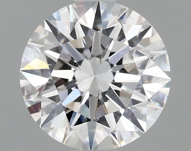 1.09ct round lab-grown diamond, D color, VS2 clarity, IGI certified.
