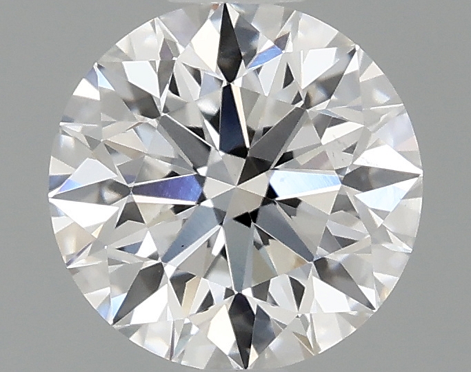 1.09ct round D/VS2 lab-grown diamond, 6.49mm, IGI certified.
