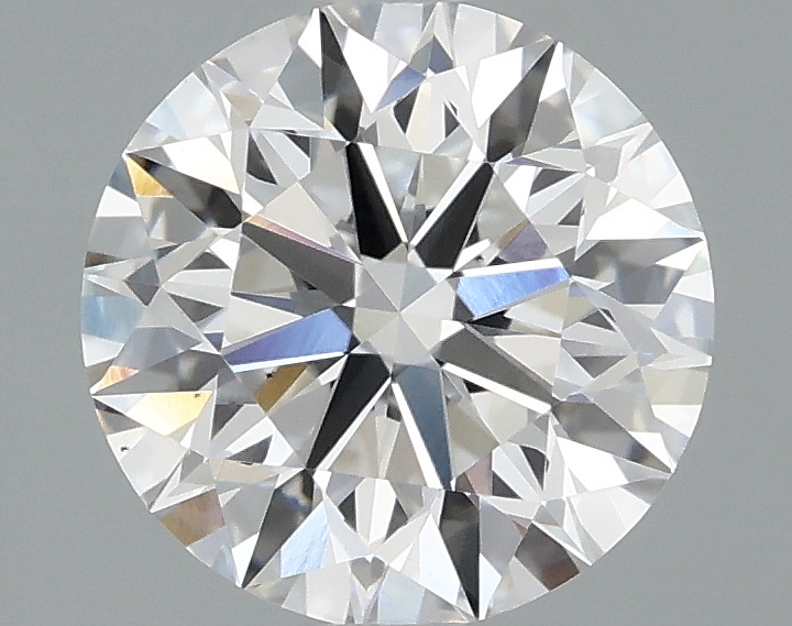 1.09ct round D/VS2 lab-grown diamond, 6.52mm, IGI certified.
