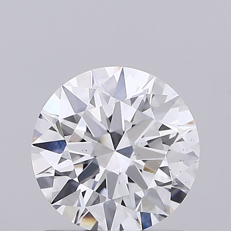 1.09ct round lab-grown diamond E/VS2, 6.61mm, IGI certified.