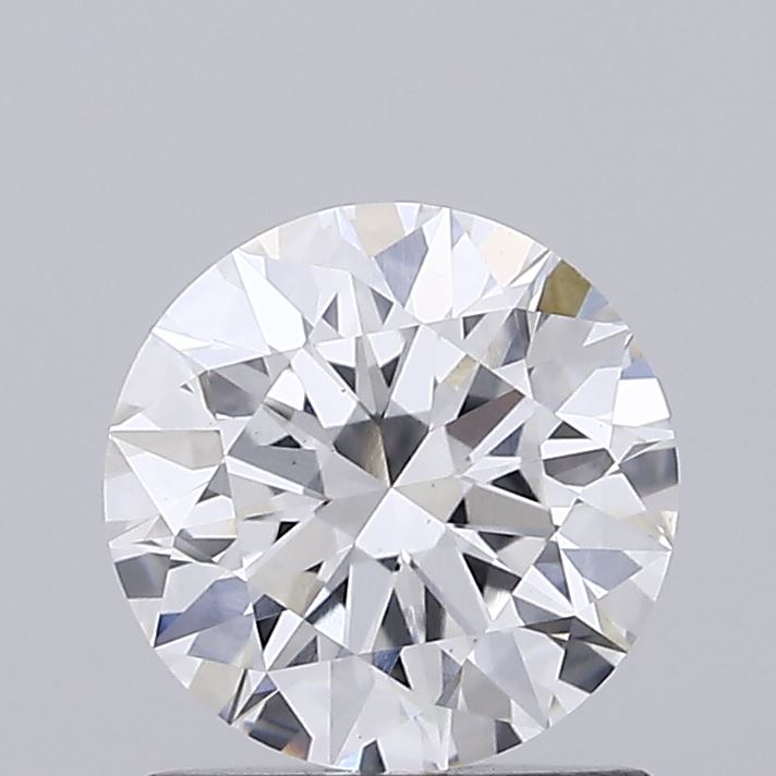 1.11ct round D/VS1 lab-grown diamond, 6.62mm, IGI certified.