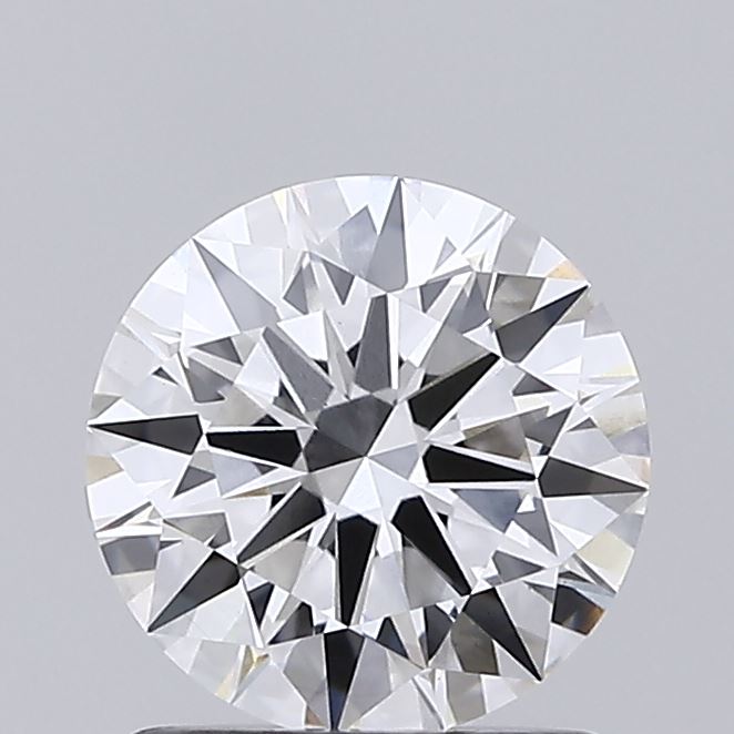 1.17ct round D/VVS2 lab-grown diamond, 6.81mm, IGI certified.