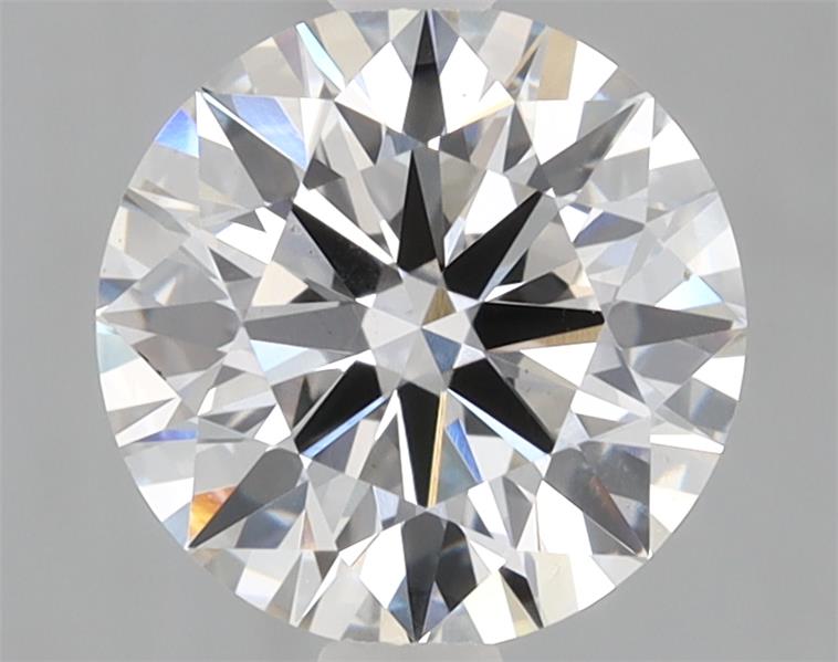 1.31ct round F/VVS2 lab-grown diamond, ID cut grade, IGI certified.