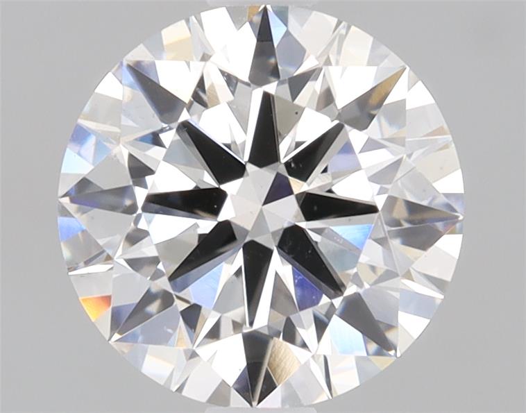 1.36ct round G/VS1 lab-grown diamond, ID cut, IGI certified.