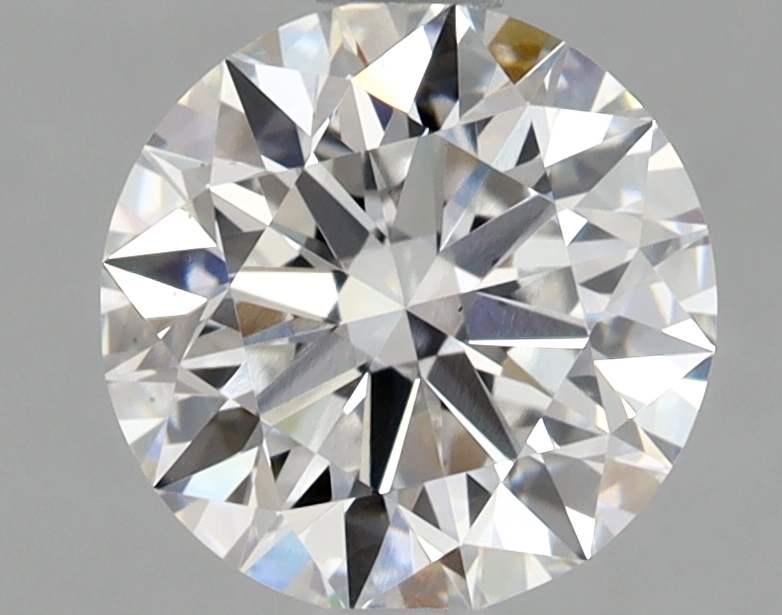 1.57ct round D/VS2 lab-grown diamond, 7.36mm, IGI certified.