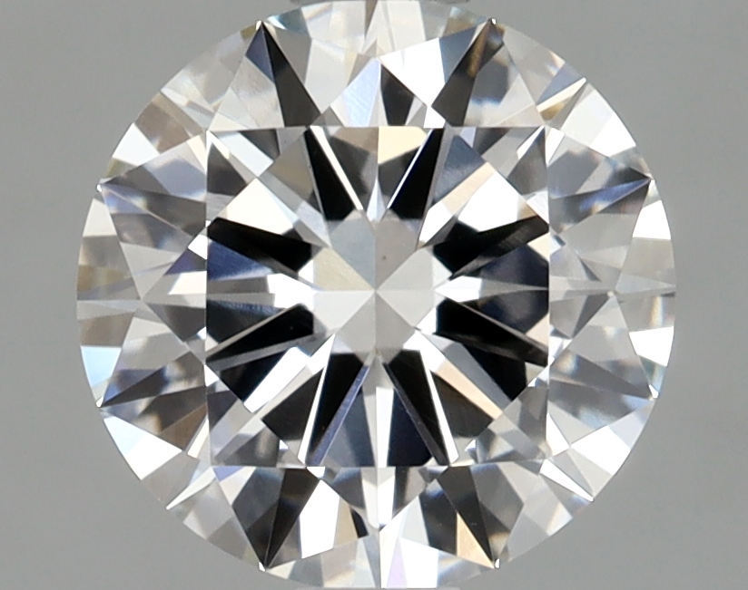 1.59ct round D/VS2 lab-grown diamond, 7.51mm, IGI certified.