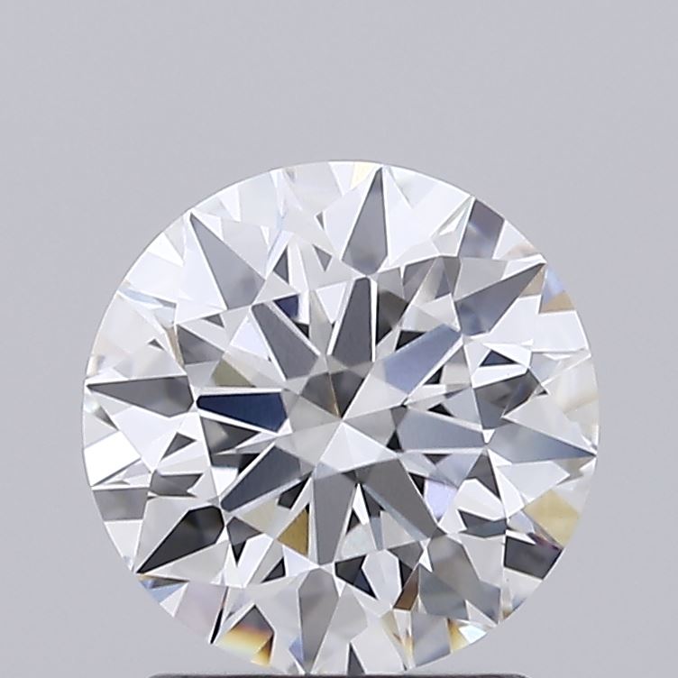 1.6ct round lab-grown diamond E/VVS2, 7.44mm, IGI certified.