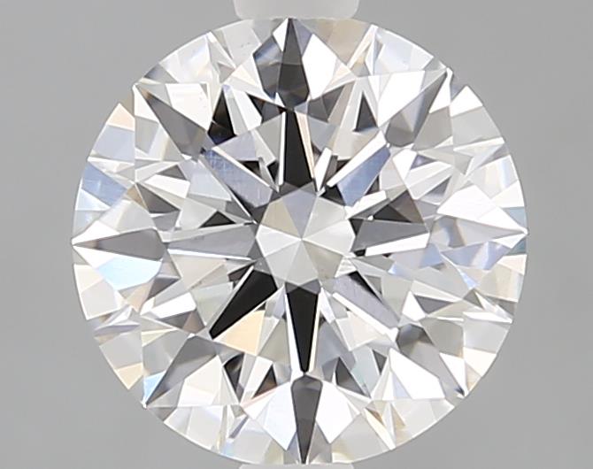 1.79ct round E/VS1 lab-grown diamond, ID cut, IGI certified.