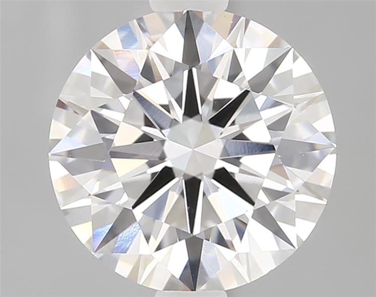 1.79ct round F/VS1 lab-grown diamond, ID cut, IGI certified, 7.82-7.85mm.
