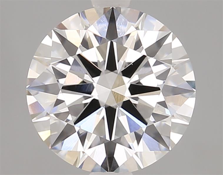 1.79ct round F/VS1 lab-grown diamond, ID cut grade, IGI certified.
