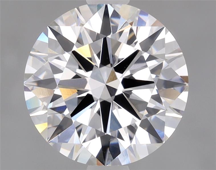 1.8ct round D/VS1 lab-grown diamond, ID cut grade, IGI certified.