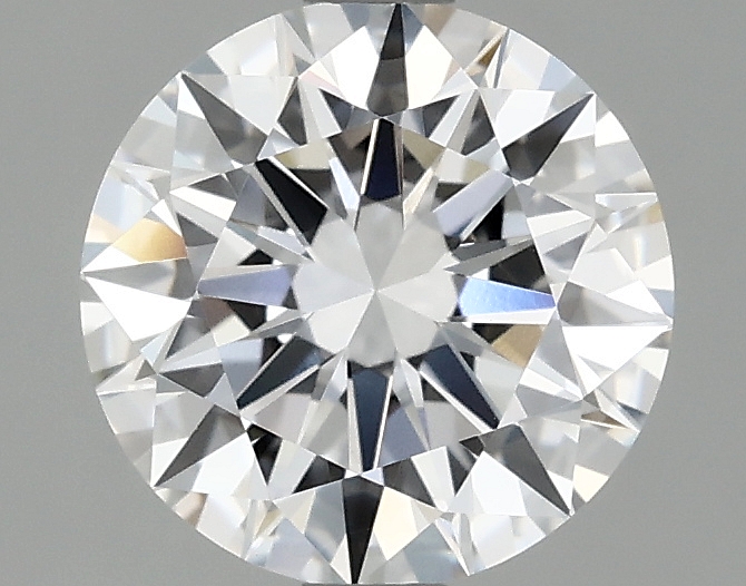 1.84ct round D/VVS2 lab-grown diamond, 7.92mm, IGI certified.