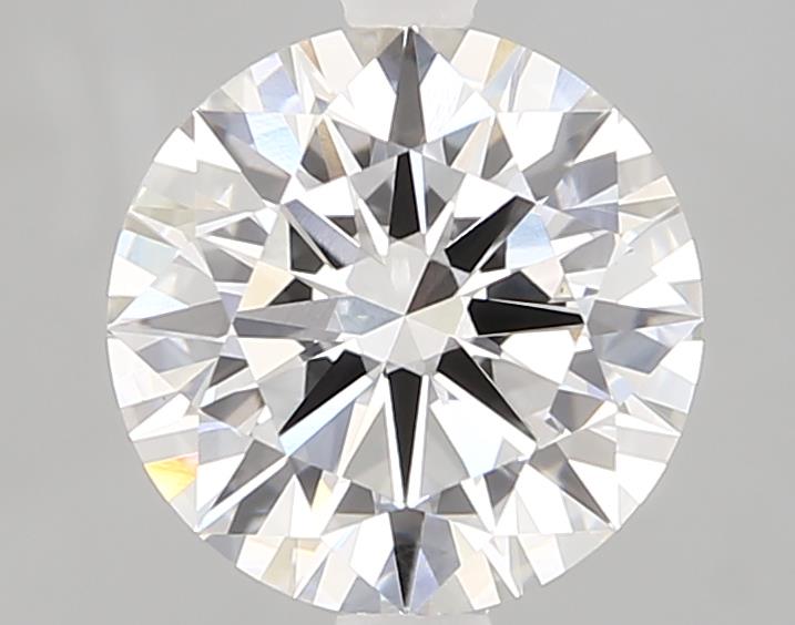 1.89ct round E/VS1 lab-grown diamond, ID cut, IGI certified.