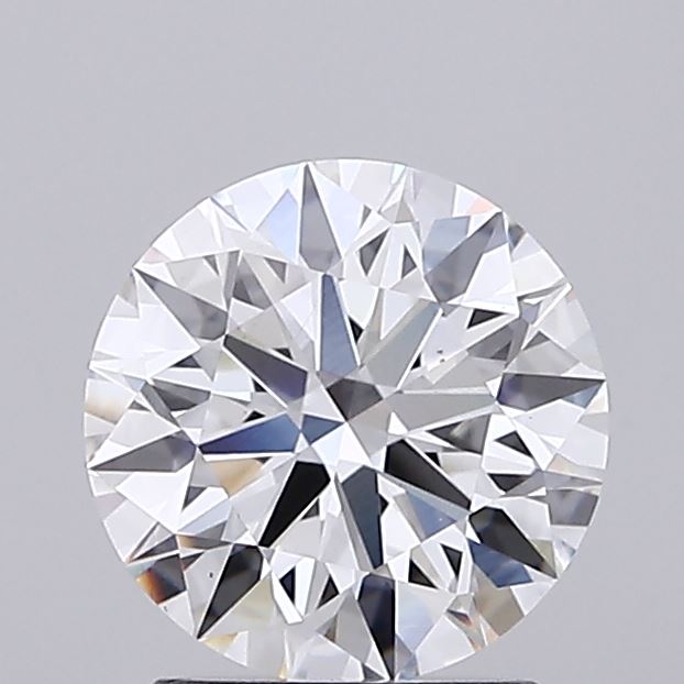 1.91ct round lab-grown diamond E/VS1, 7.89mm, IGI certified.