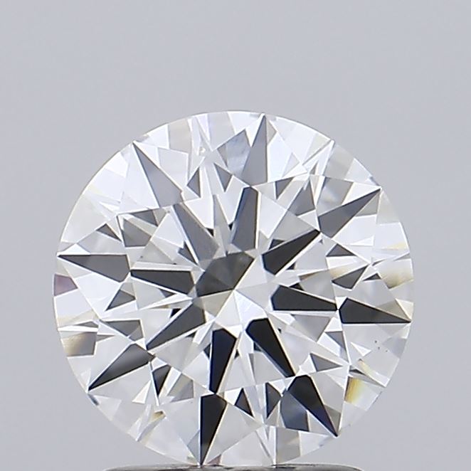 1.91ct round F/VS1 lab-grown diamond, 8.03mm, IGI certified.