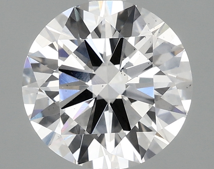 1.92ct round F/VS2 lab-grown diamond, 8.11mm, IGI certified.