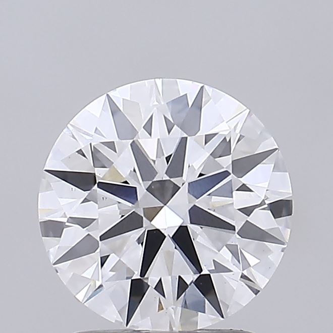 1.94ct round D/VS1 lab-grown diamond, 8.04mm, IGI certified.
