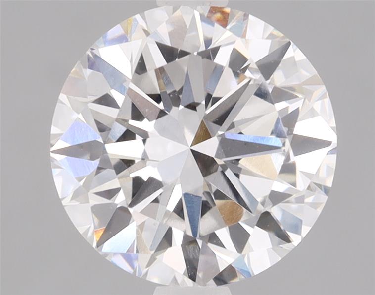 2ct round lab-grown diamond E/VS1 with measurements 8.10-8.06x4.89 mm