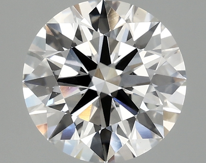 2ct round lab-grown diamond F/VS1, 8.08mm, IGI certified.