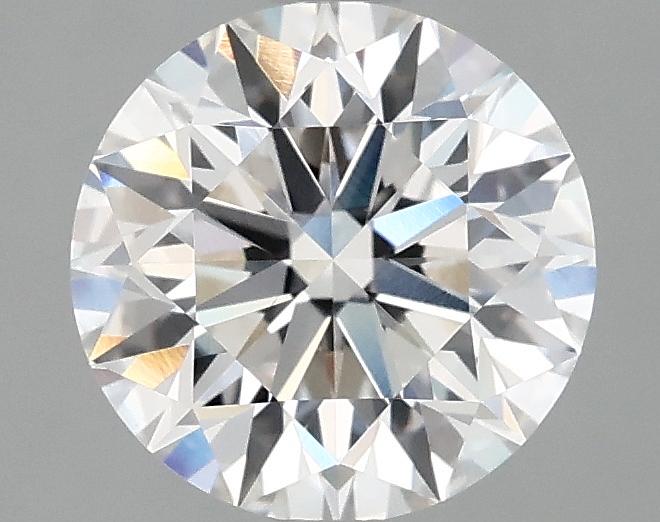 2.01ct round F/VS1 lab-grown diamond, IGI certified, 7.99mm, loose stone.