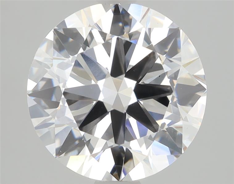 2.01ct round lab-grown diamond F color VS1 clarity 8.16mm