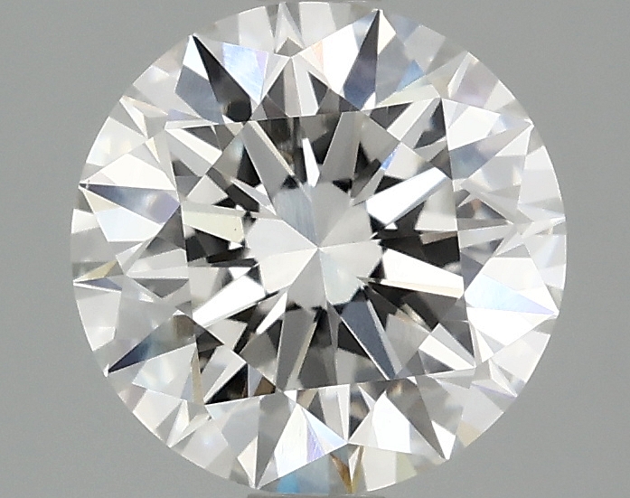 2.01ct round-cut lab-grown diamond, F color, VS1 clarity, 8.08mm ID