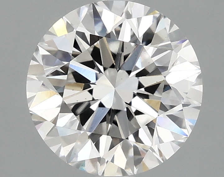 2.02ct round F/VS1 lab-grown diamond, IGI certified, 7.97mm, loose stone.