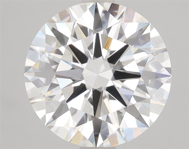 2.06ct round F/VVS2 lab diamond, ID cut, IGI certified, 8.25-8.21mm.