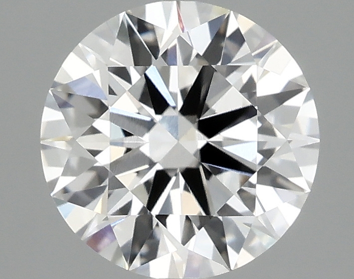 2.06ct round lab-grown diamond, F/VVS2, 8.26mm ID