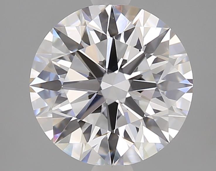 2.07ct round lab-grown diamond E/VS2 ID cut grade IGI certified