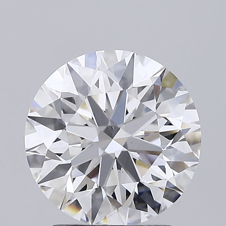 2.08ct round lab-grown diamond E/VS1 with IGI certification.