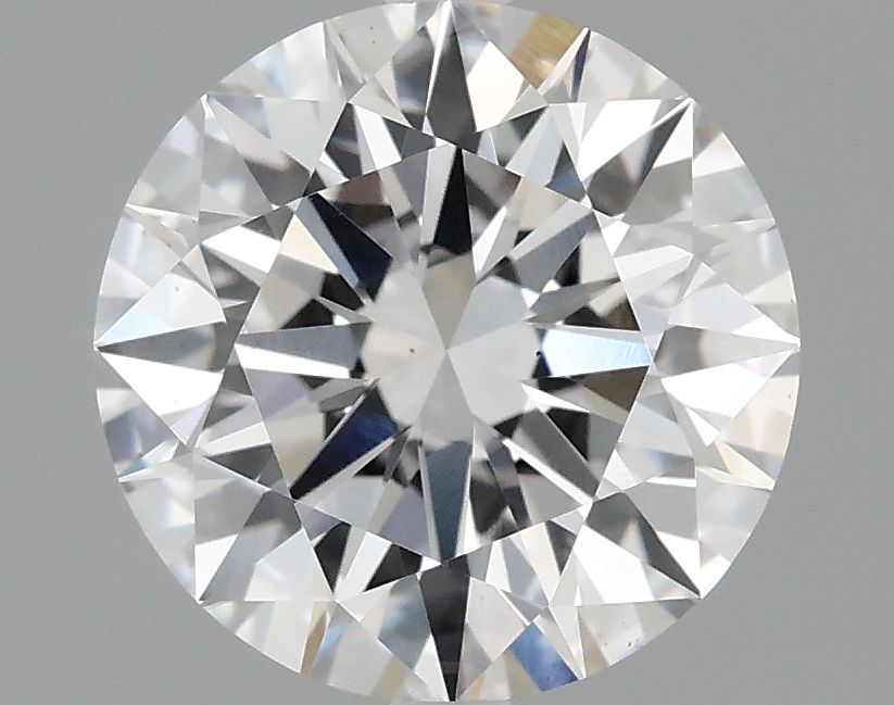 2.09ct round D/VS2 lab-grown diamond, IGI certified, 8.23mm, loose stone.
