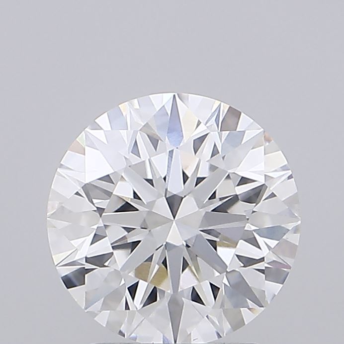 2.09ct round E/VVS2 lab-grown diamond, 8.15mm, IGI certified LG779601945.