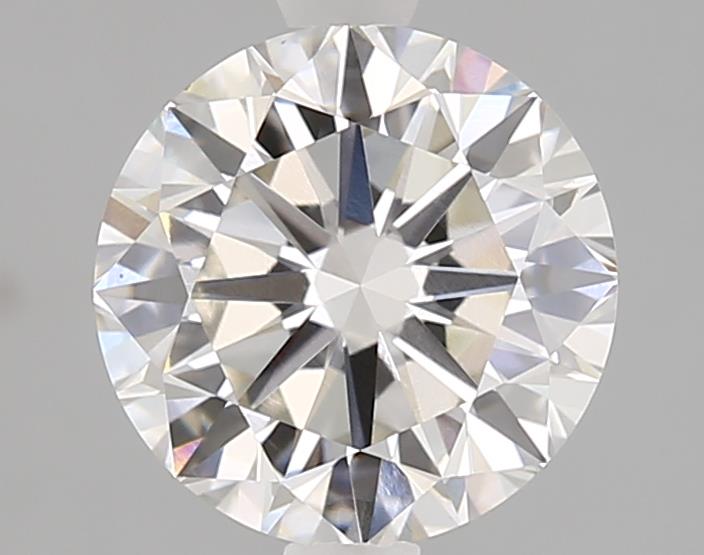 2.1ct round lab-grown diamond H/VS1 with measurements 8.07-8.03x5.04 mm