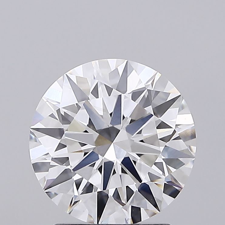 2.11ct round lab-grown diamond E/VS1, 8.22mm, IGI certified.